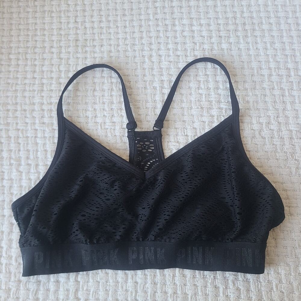 Victoria's Secret Black Lace Bralette Women's Size M